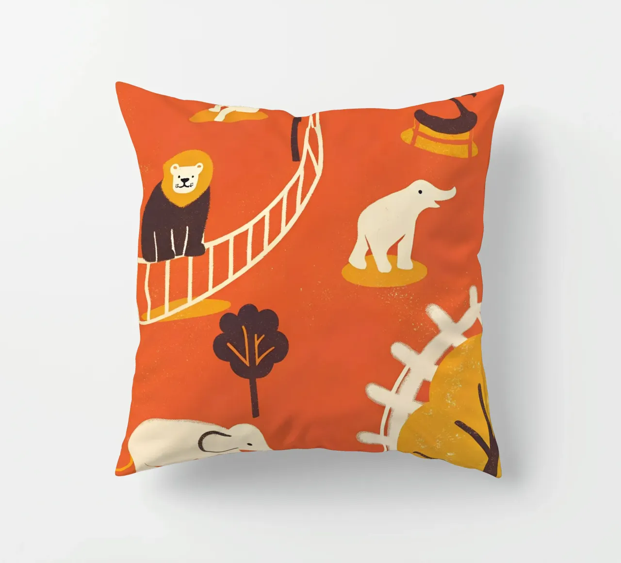 Zoo Retro Pop cuscino da THE LATEST SHOP