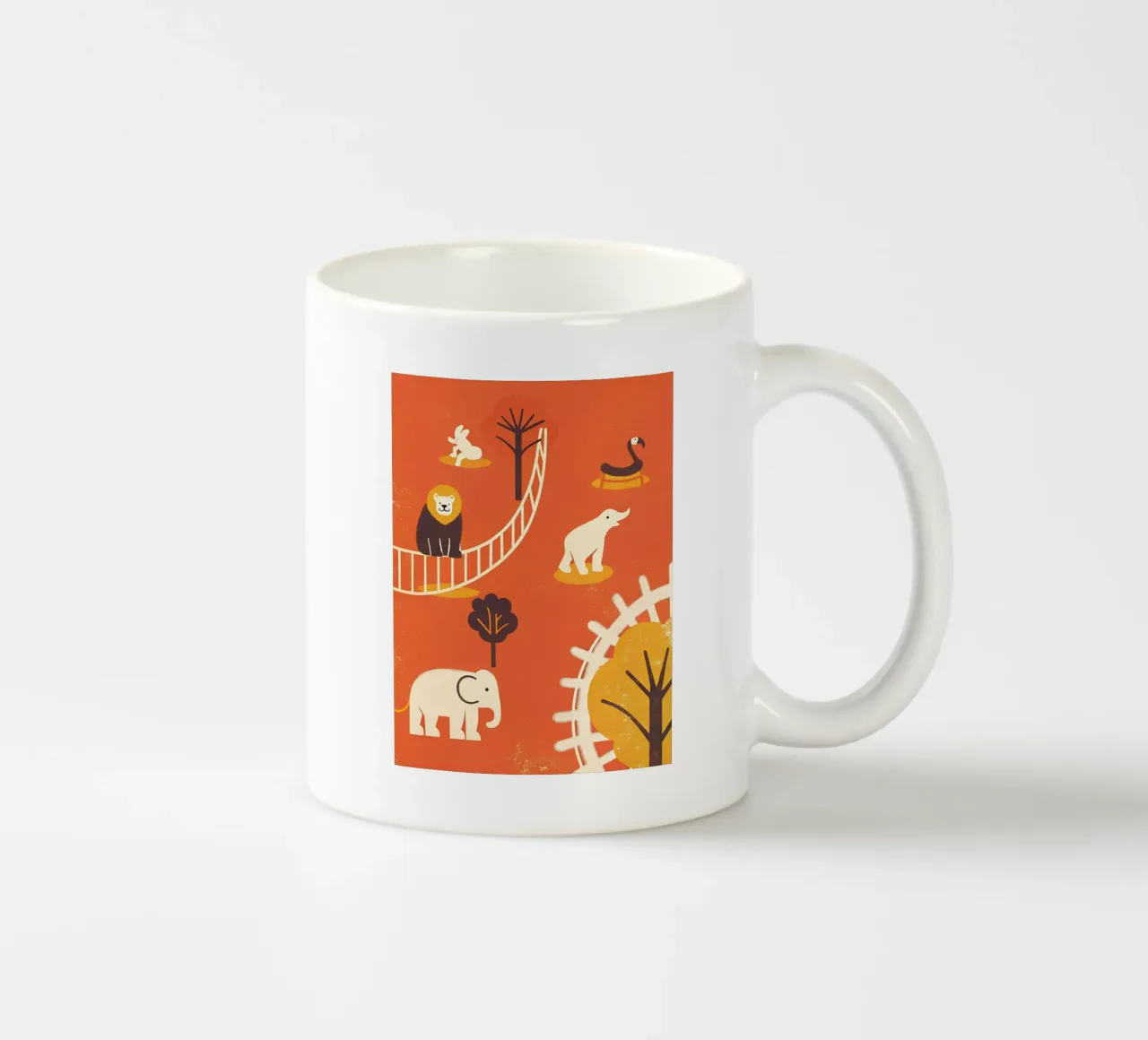 Retro Pop Zoo mug en céramique de THE LATEST SHOP