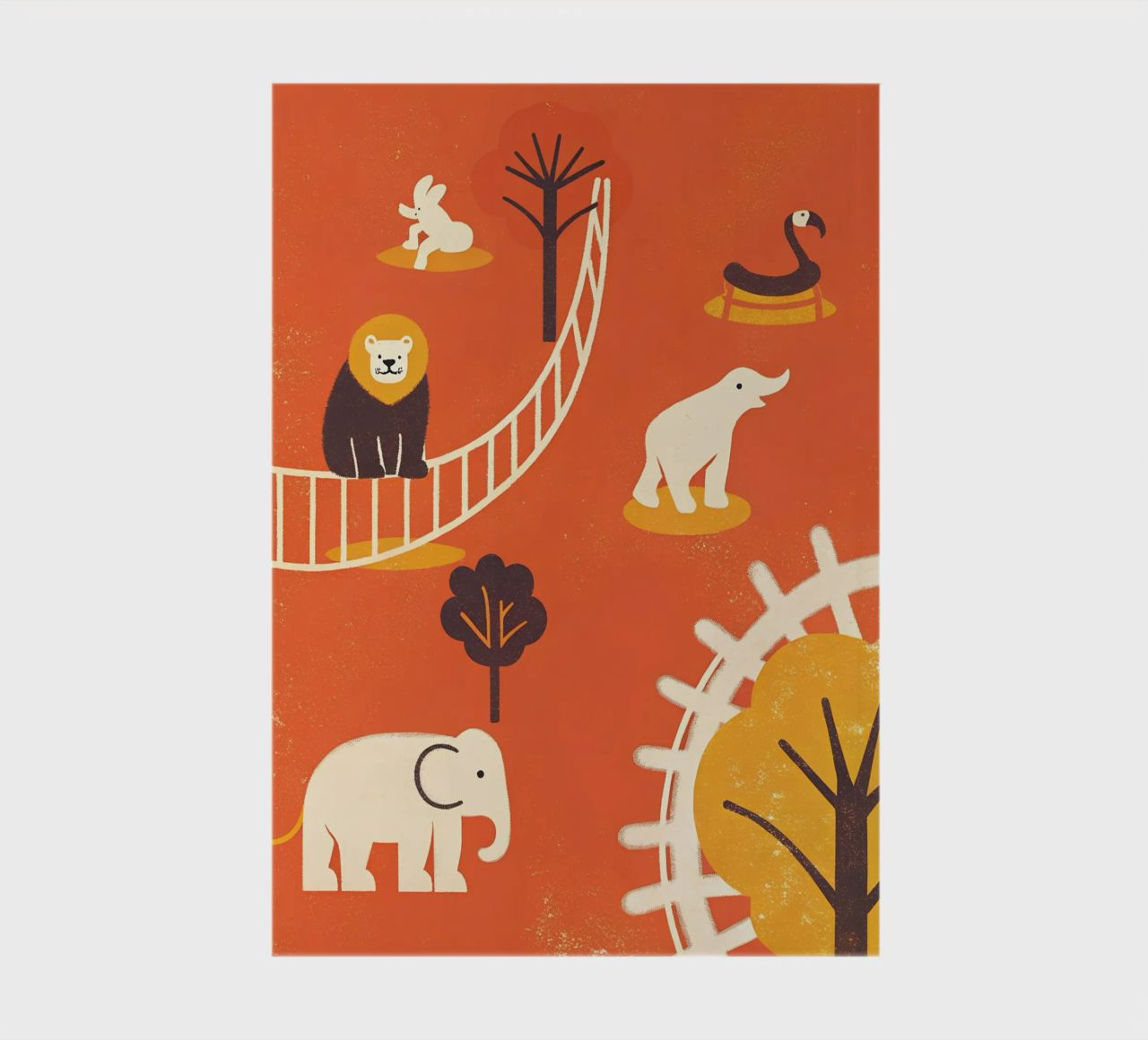 Retro Pop Zoo notebook by THE LATEST SHOP
