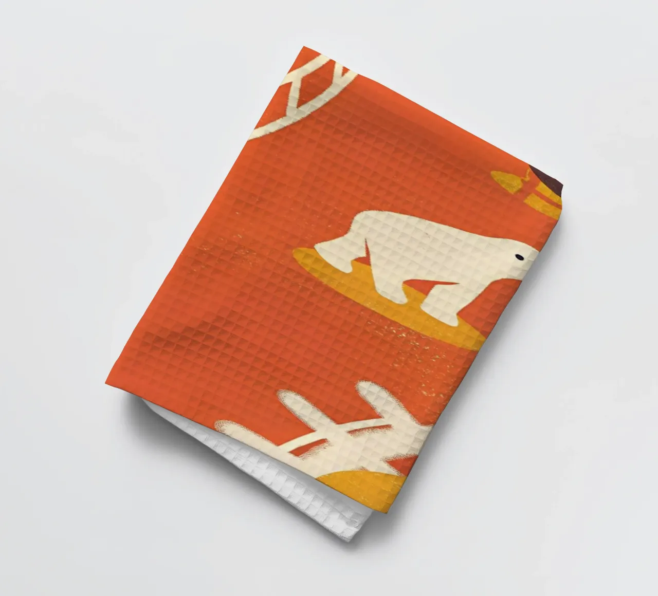 Retro Pop Zoo torchon de THE LATEST SHOP