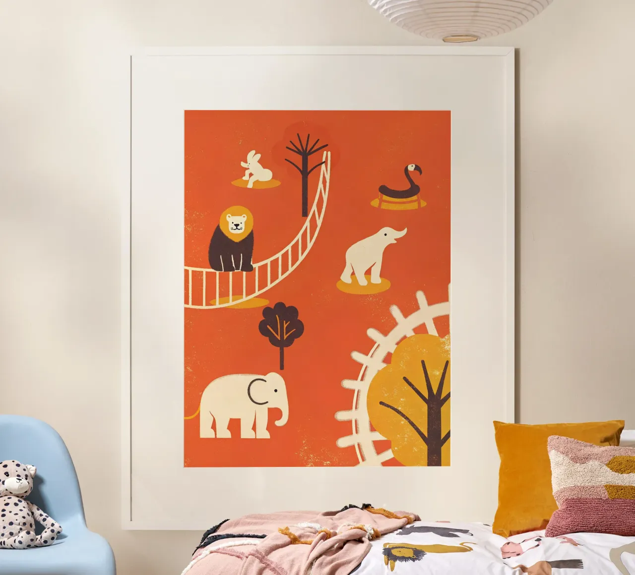 Zoo Retro Pop poster da THE LATEST SHOP