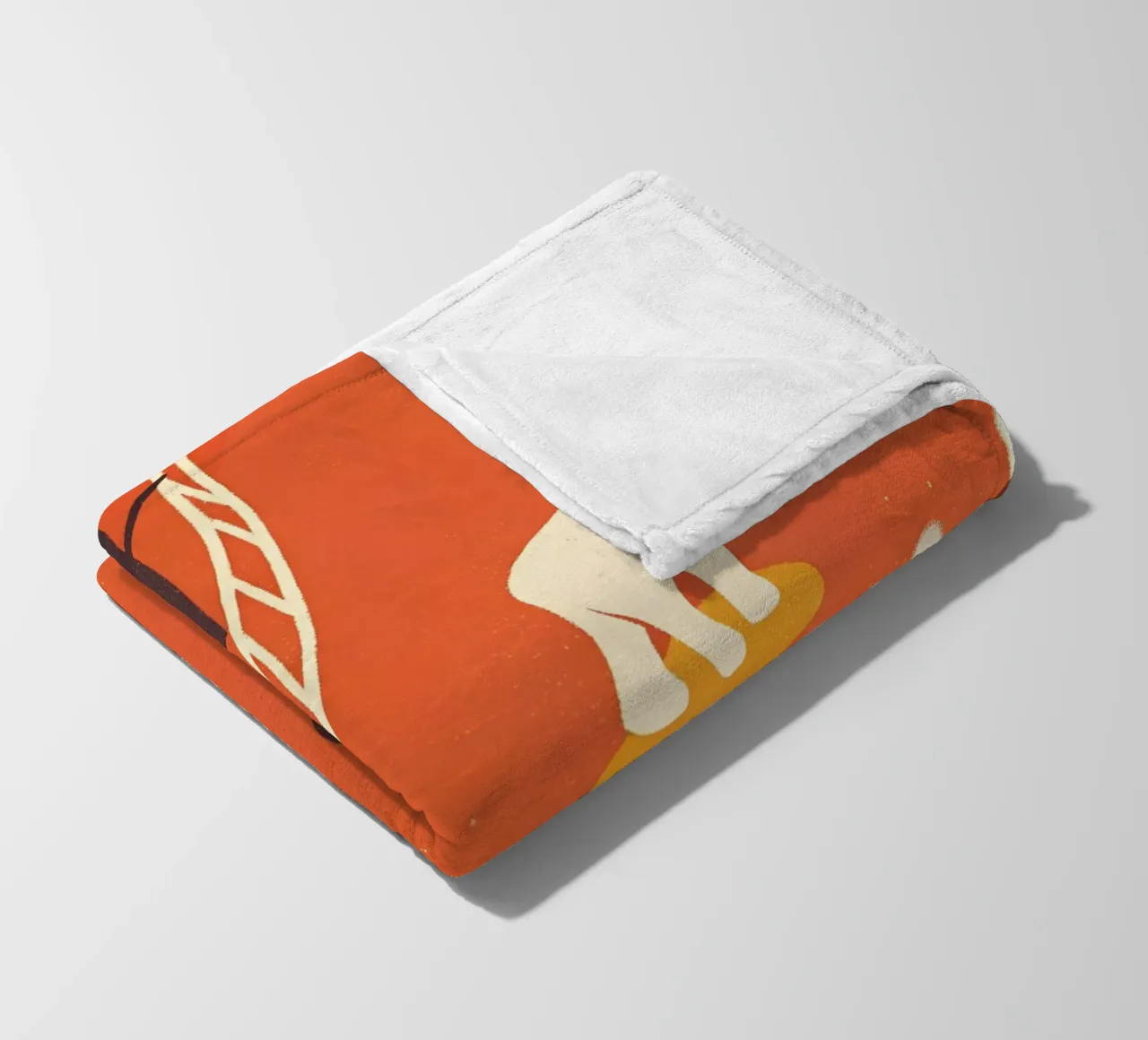 Zoo Retro Pop coperta in pile da THE LATEST SHOP