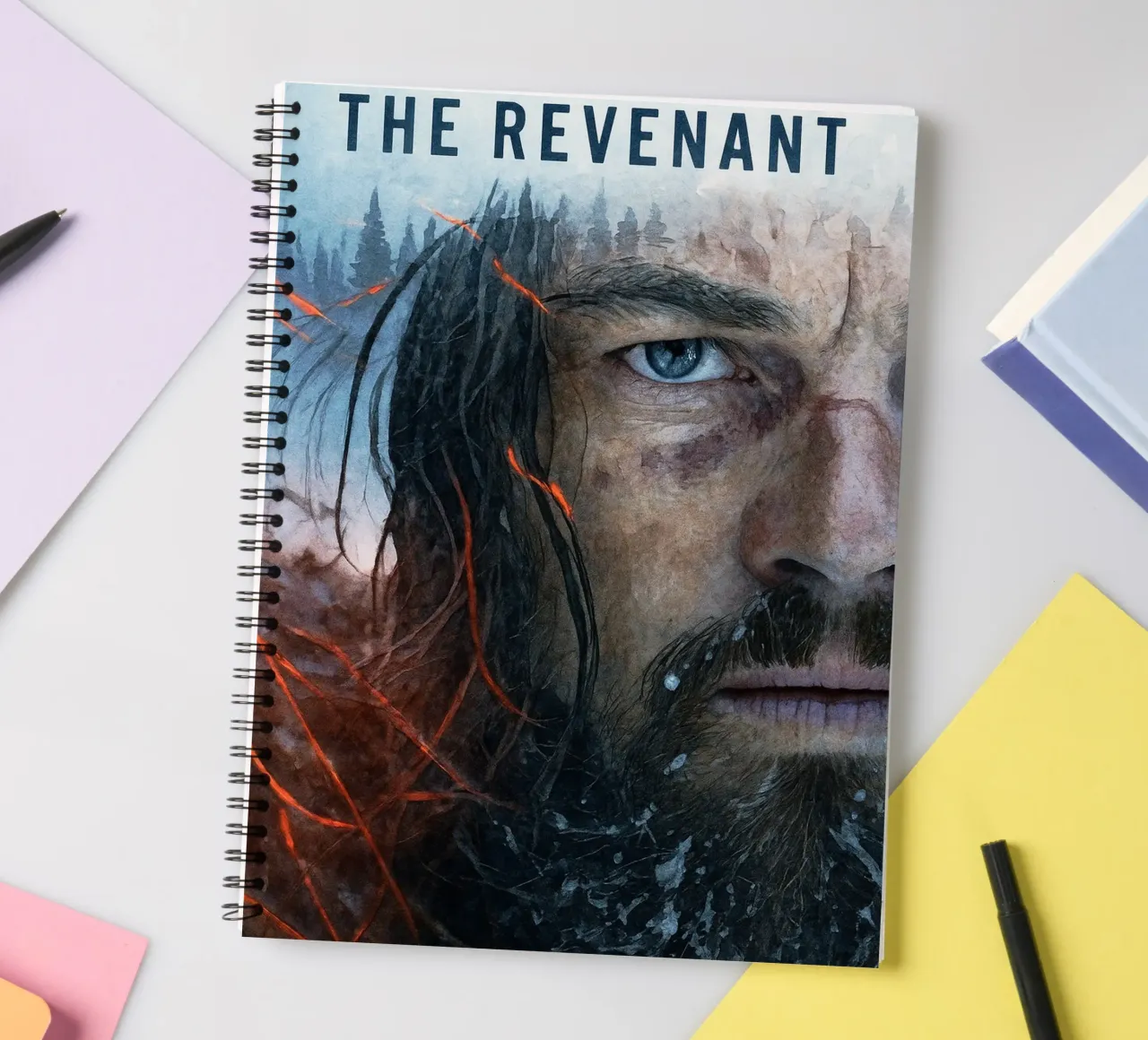 the revenant repainting imagination spiral notebook by SIQAYA