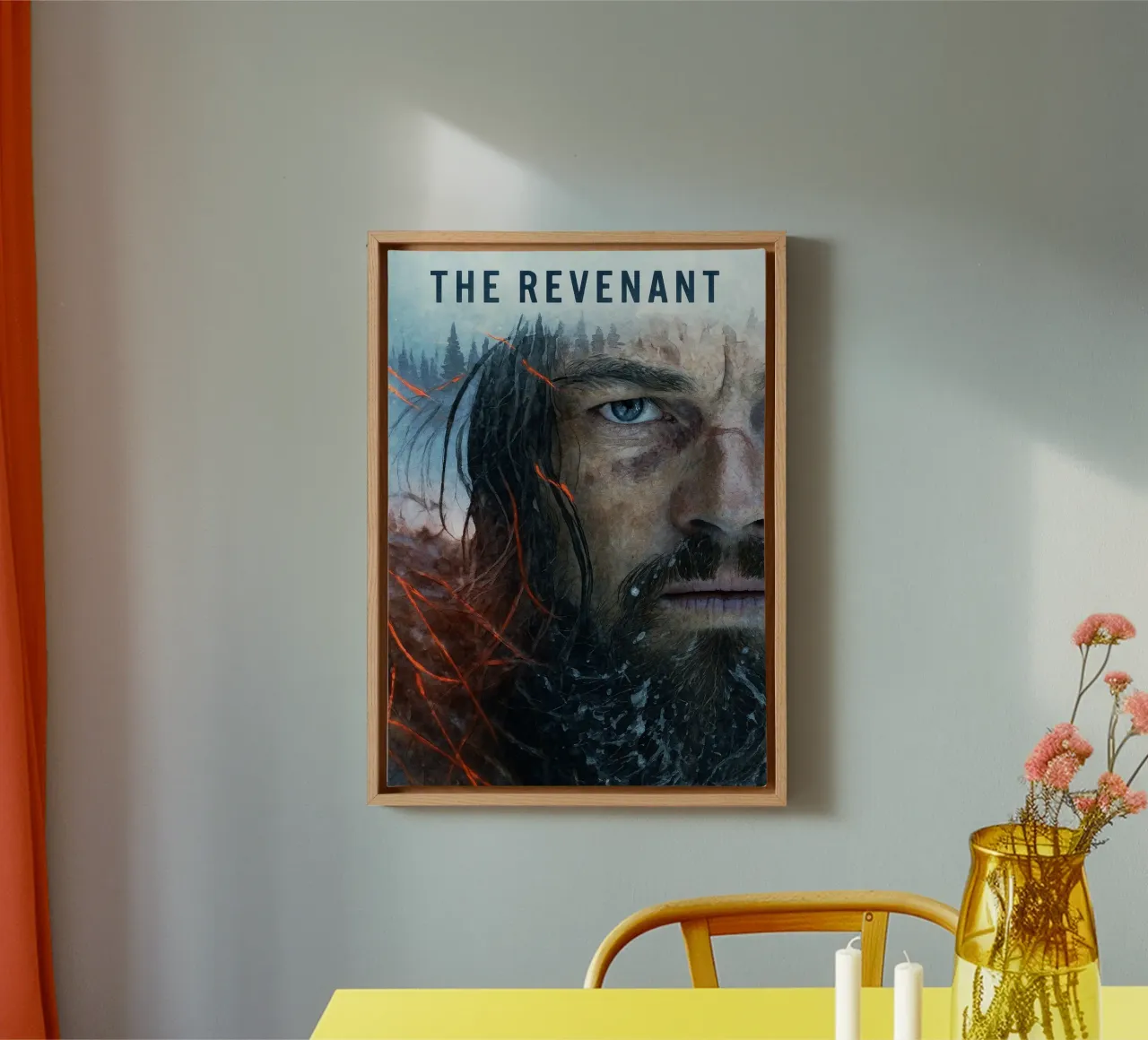 the revenant repainting imagination canvas with Floater frame by SIQAYA