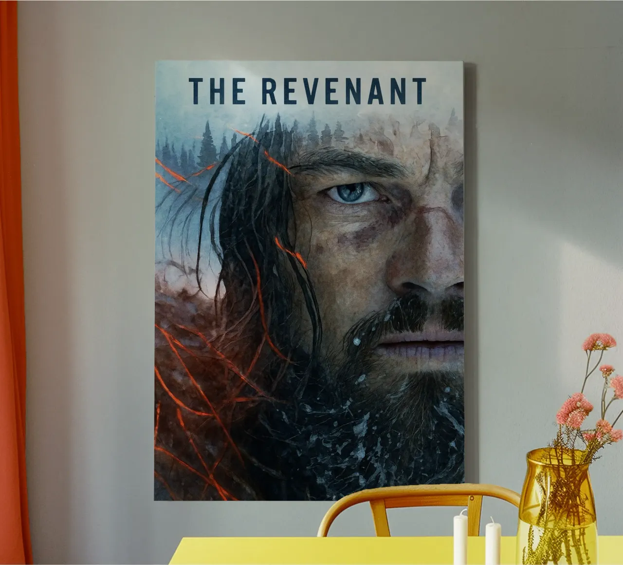 the revenant repainting imagination canvas with Floater frame by SIQAYA
