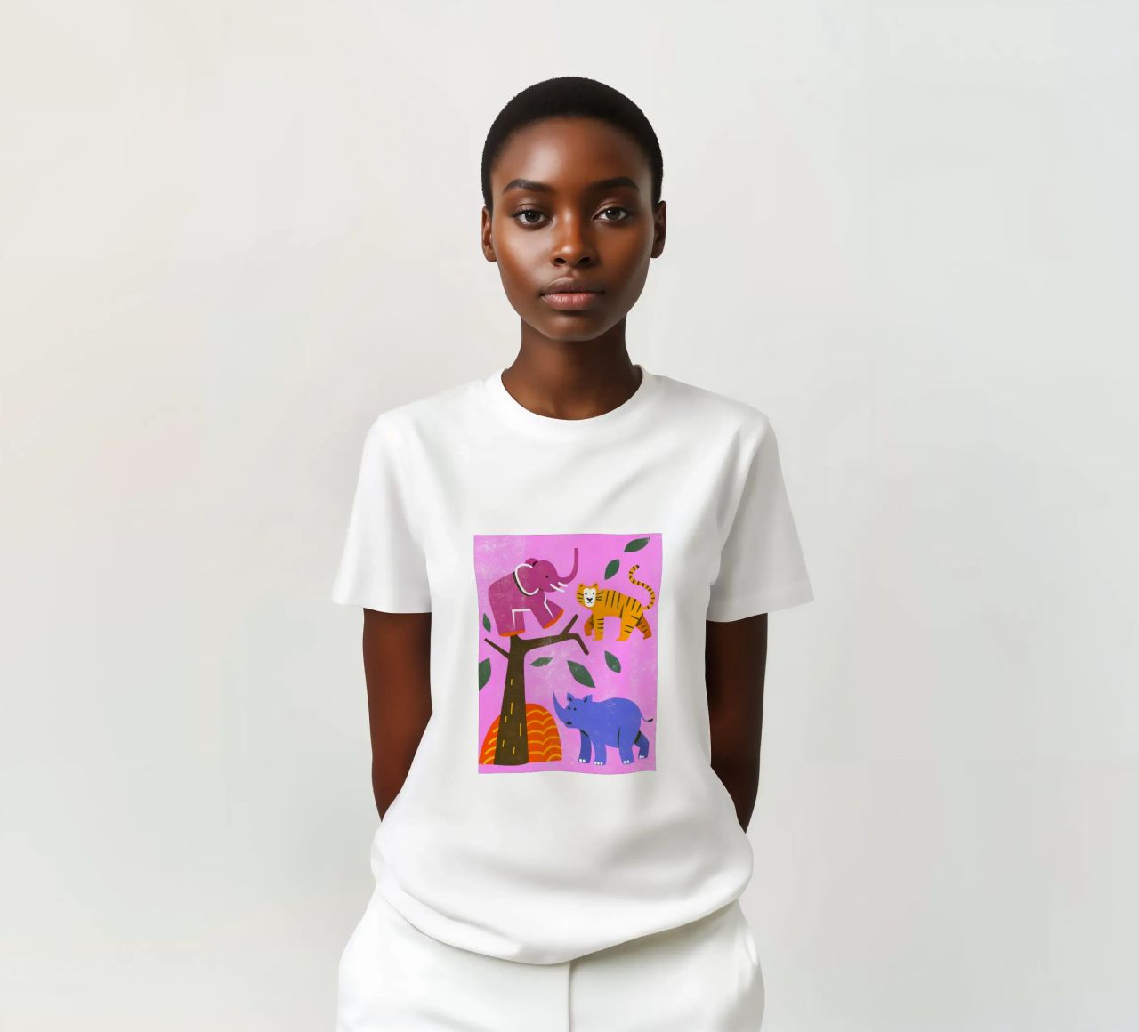 Zoo Retro Pop t-shirt da THE LATEST SHOP