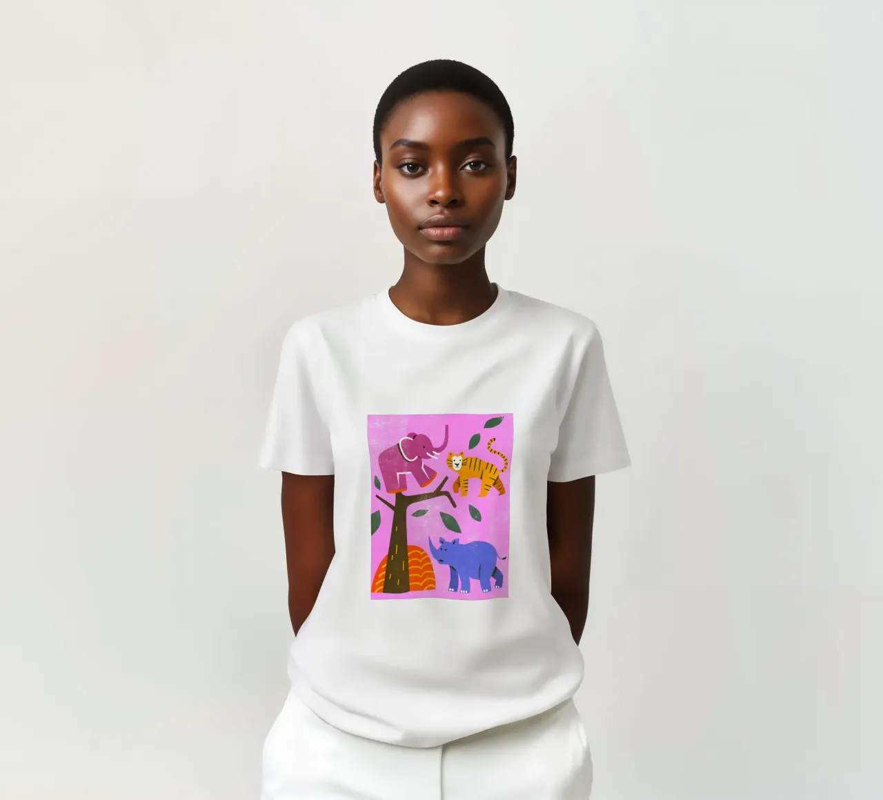 Zoo Retro Pop t-shirt da THE LATEST SHOP