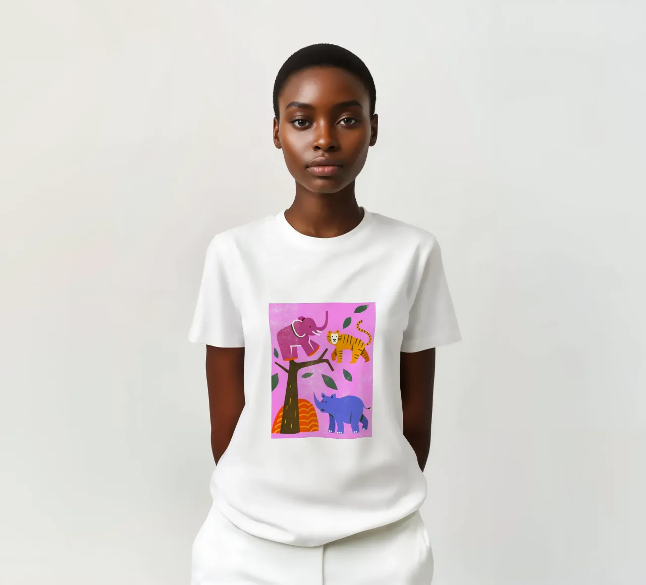 Retro Pop Zoo t-shirt by THE LATEST SHOP