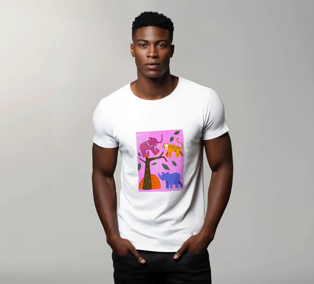 Zoo Retro Pop t-shirt da THE LATEST SHOP
