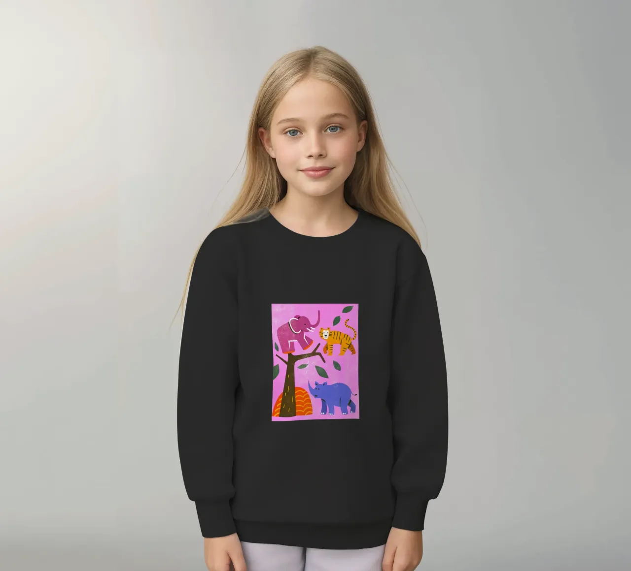 Zoo Retro Pop felpa bambino da THE LATEST SHOP