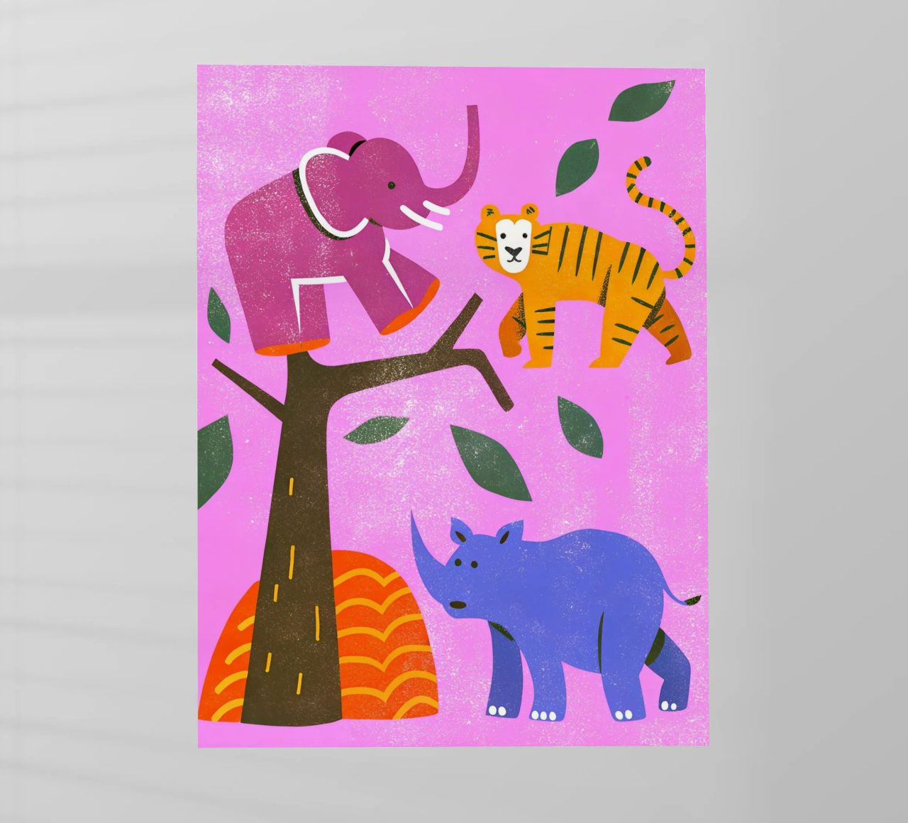 Zoo Retro Pop pellicola backlit da THE LATEST SHOP