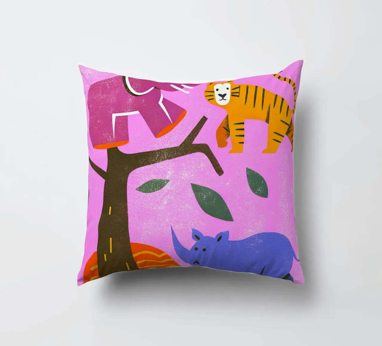 Retro-Pop-Zoo Kissen von THE LATEST SHOP