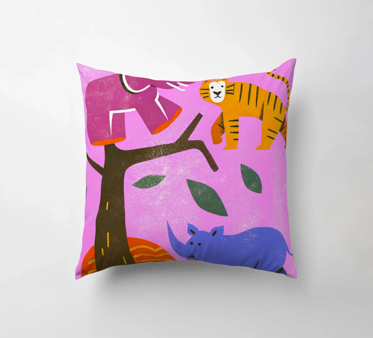 Retro-Pop-Zoo Kissen von THE LATEST SHOP