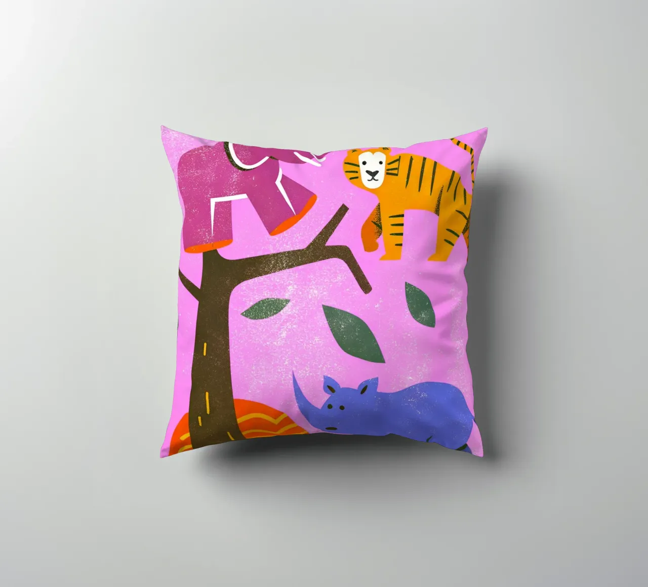 Retro-Pop-Zoo Kissen von THE LATEST SHOP