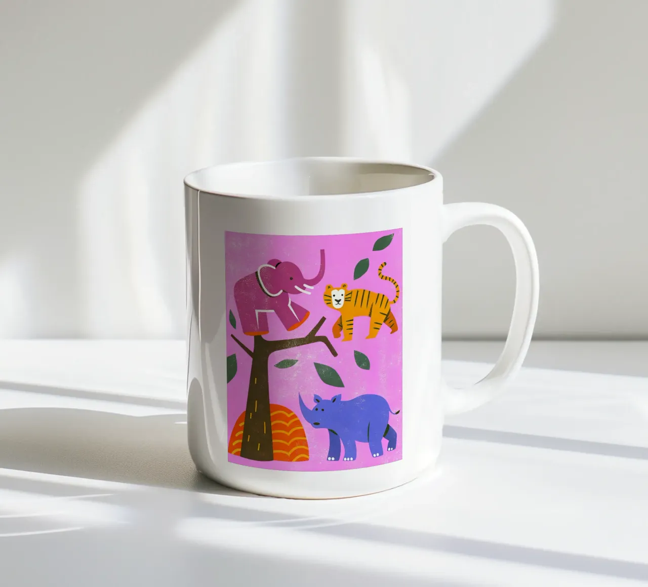 Retro Pop Zoo mug en céramique de THE LATEST SHOP