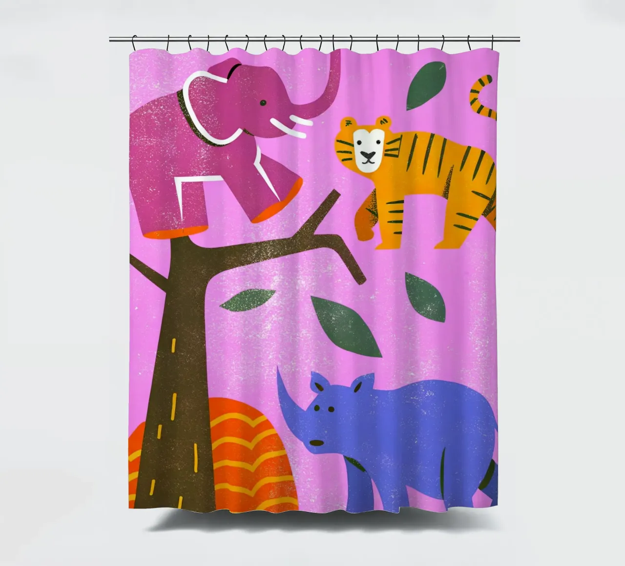 Zoo Retro Pop tenda da doccia da THE LATEST SHOP