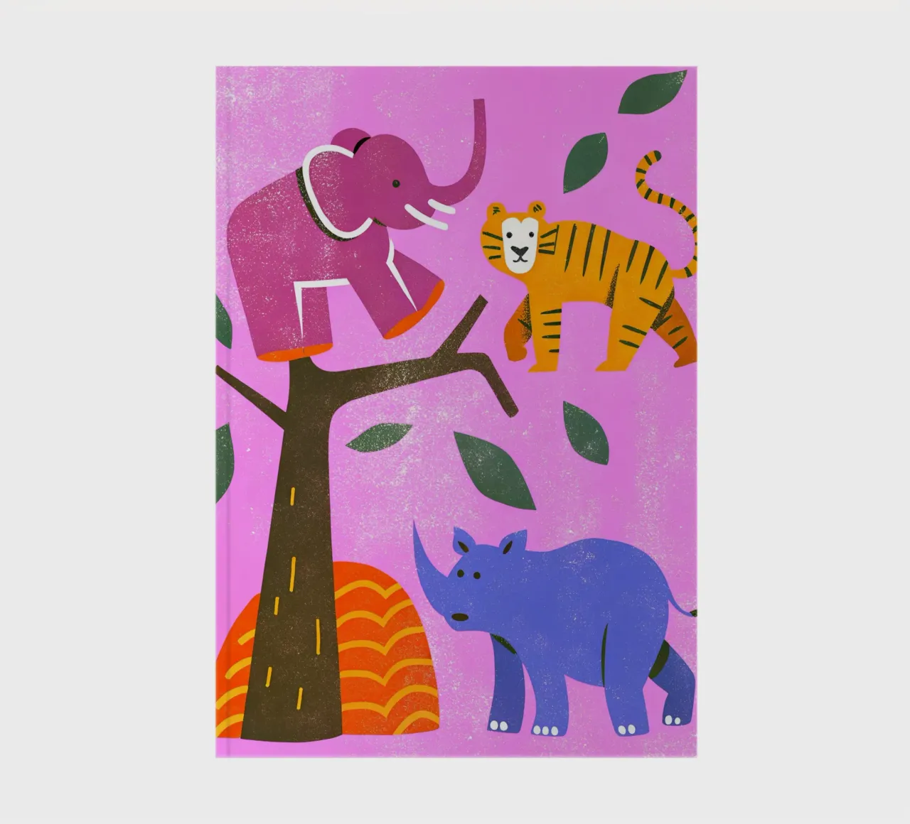 Retro Pop Zoo notebook by THE LATEST SHOP