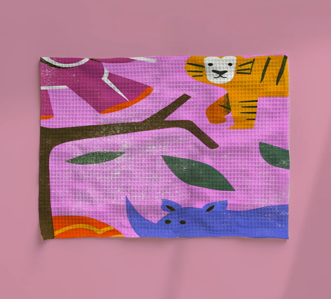 Zoo Retro Pop canovaccio da cucina da THE LATEST SHOP