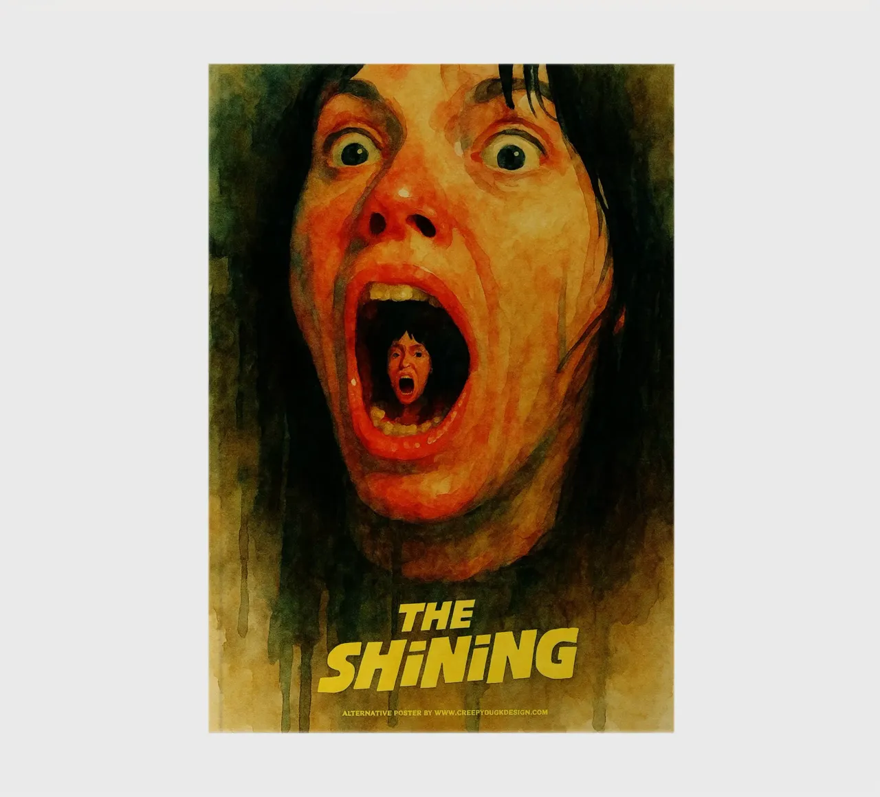 L'imagination des repeints de The Shining carnet de notes de SIQAYA