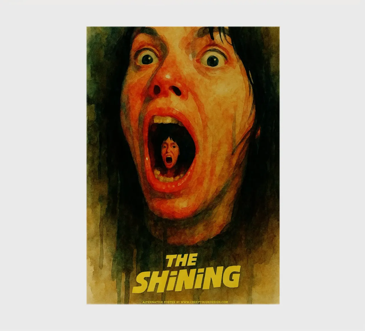 L'imagination des repeints de The Shining carnet de notes de SIQAYA