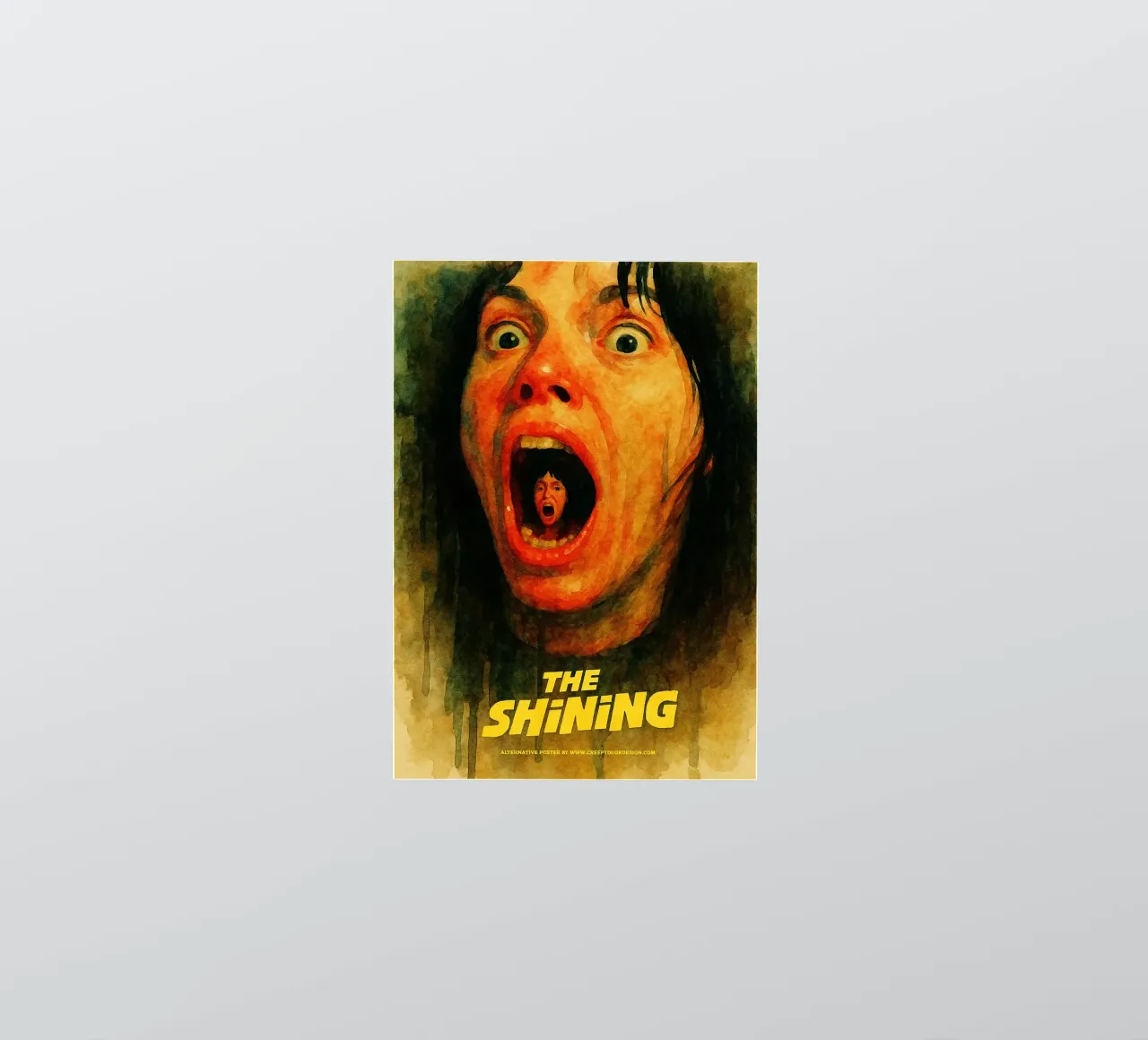L'imagination des repeints de The Shining autocollant de SIQAYA