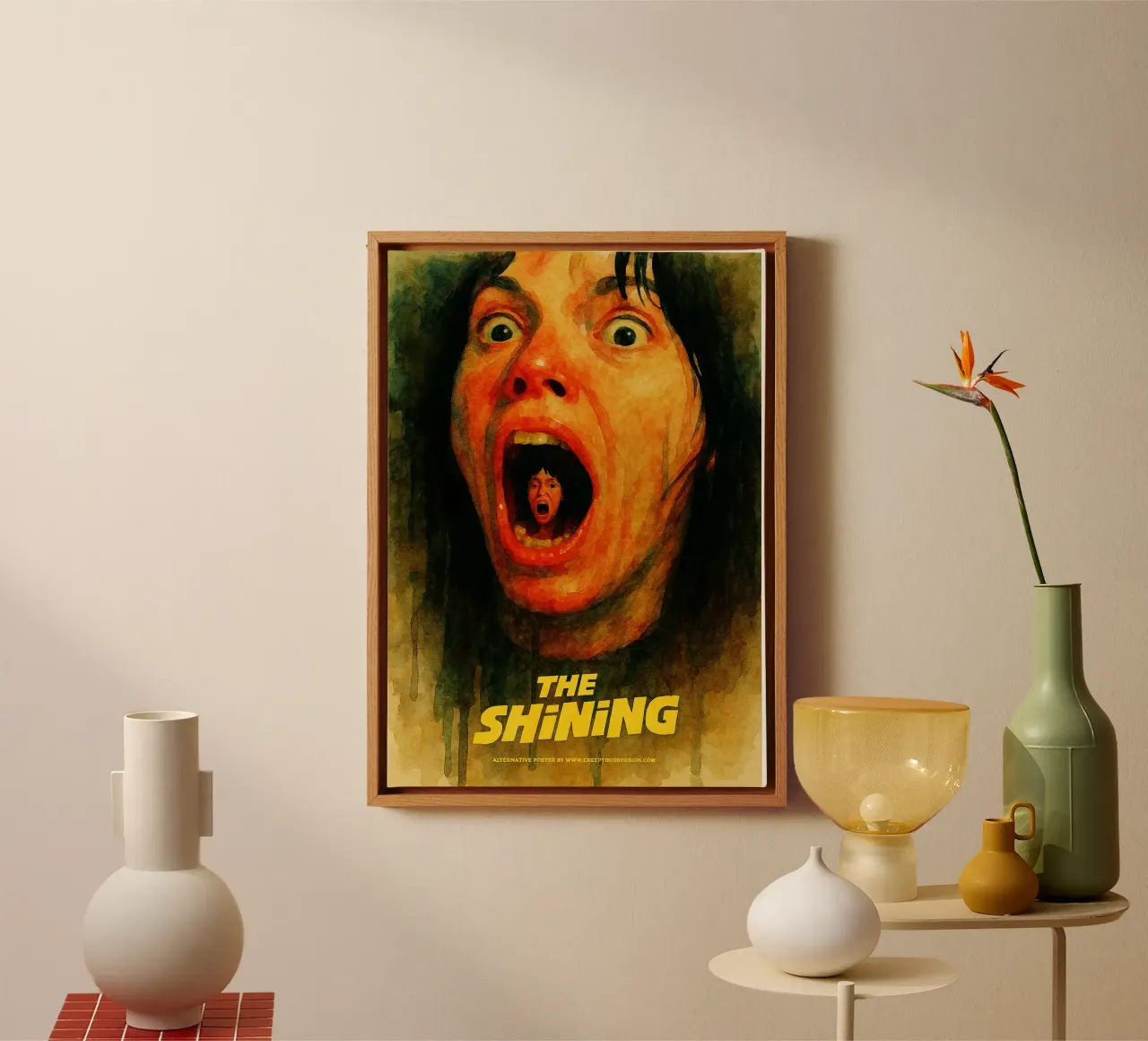 L'imagination des repeints de The Shining toile avec Caisse américaine de SIQAYA