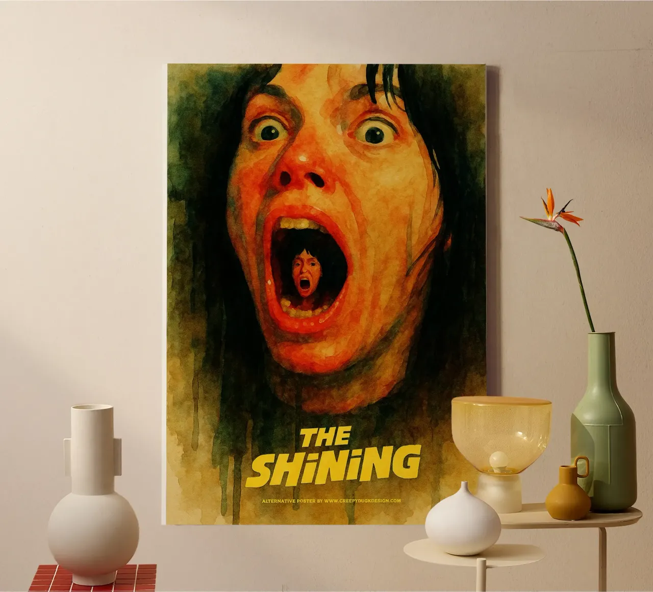 L'imagination des repeints de The Shining toile avec Caisse américaine de SIQAYA