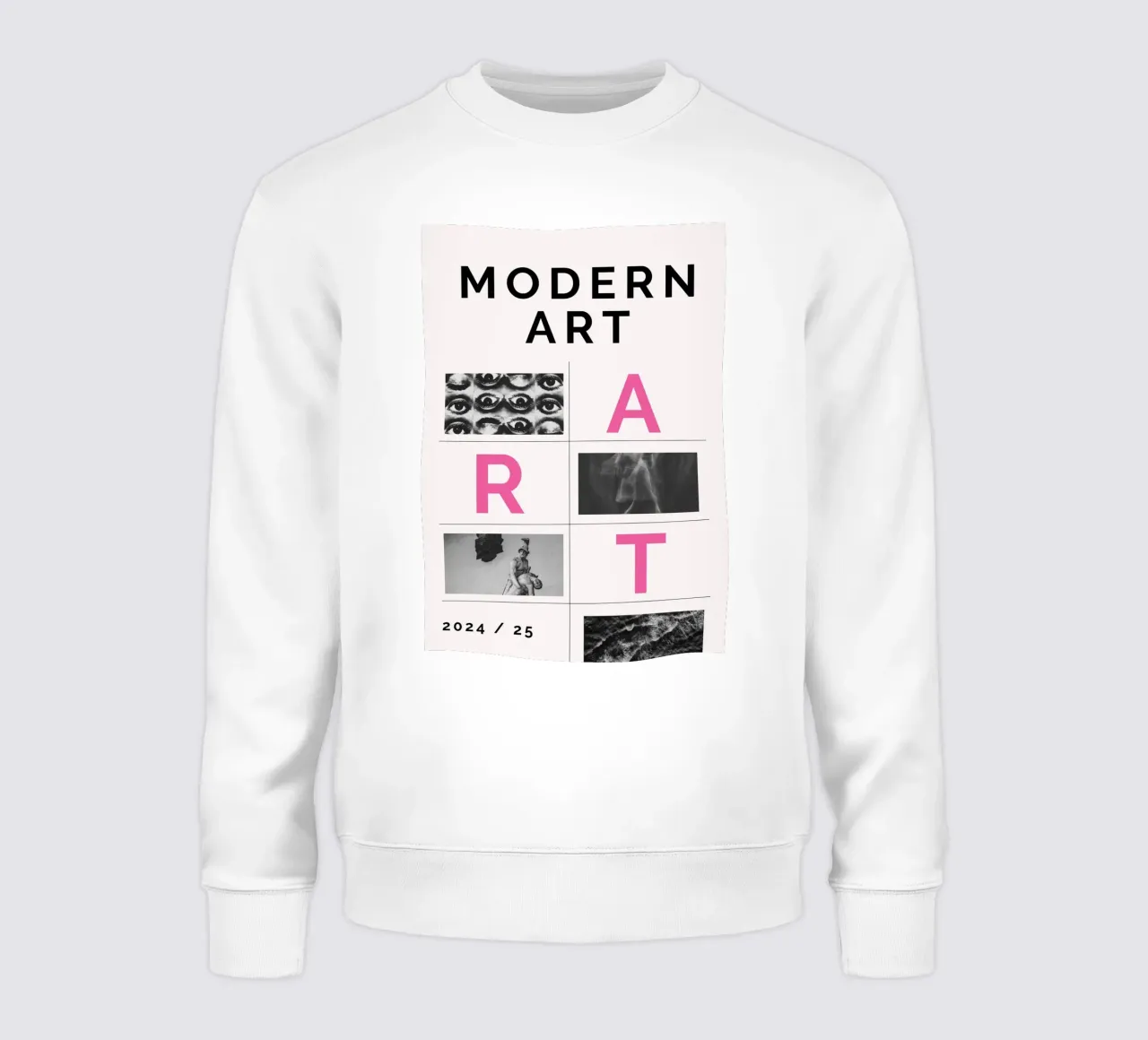 MODERN ART felpa da Einfach Uebel