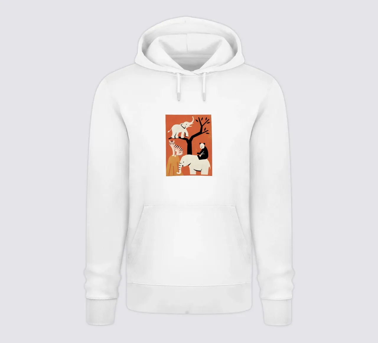 Zoo Retro Pop felpa con cappuccio da THE LATEST SHOP