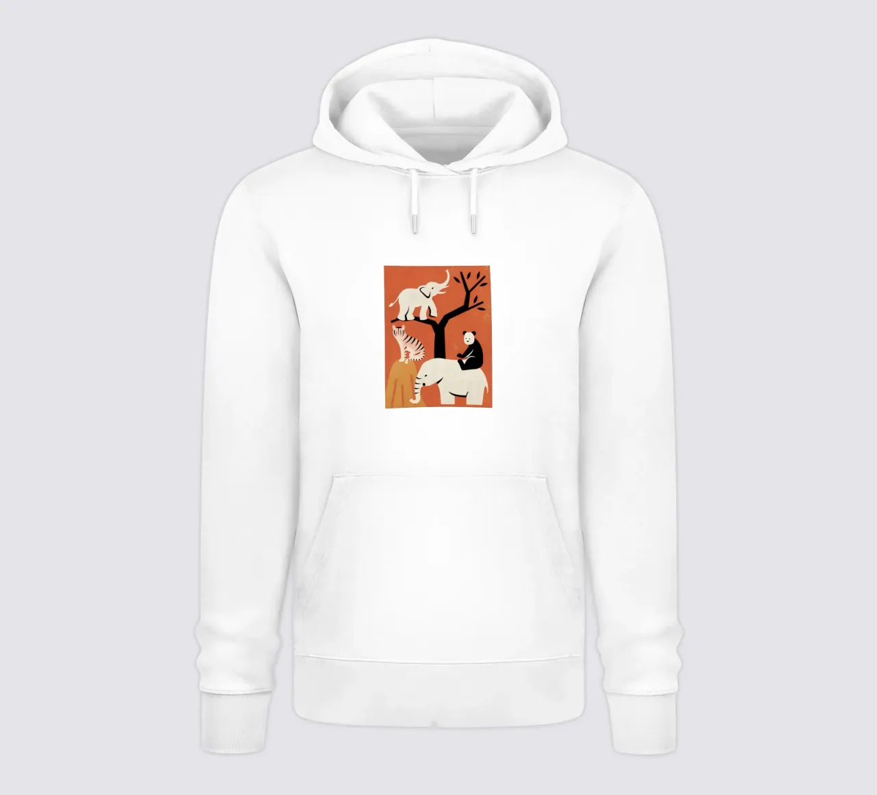 Zoo Retro Pop felpa con cappuccio da THE LATEST SHOP
