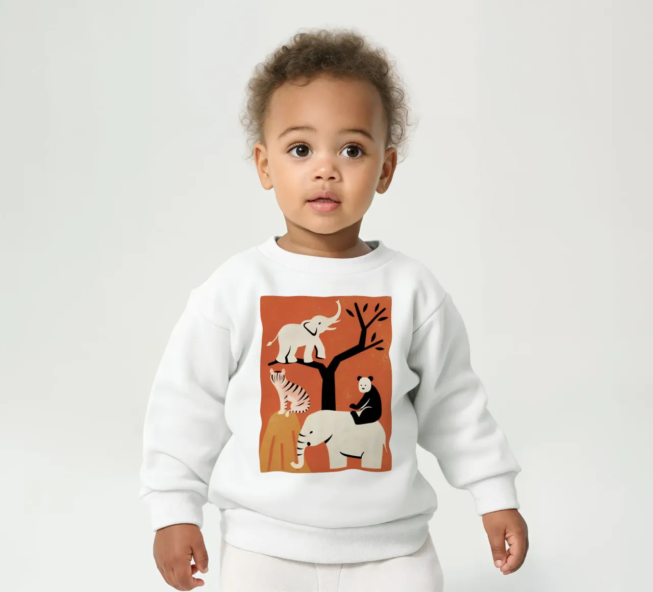 Zoo Retro Pop felpa neonato da THE LATEST SHOP