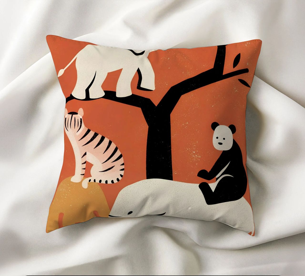 Zoo Retro Pop cuscino da THE LATEST SHOP