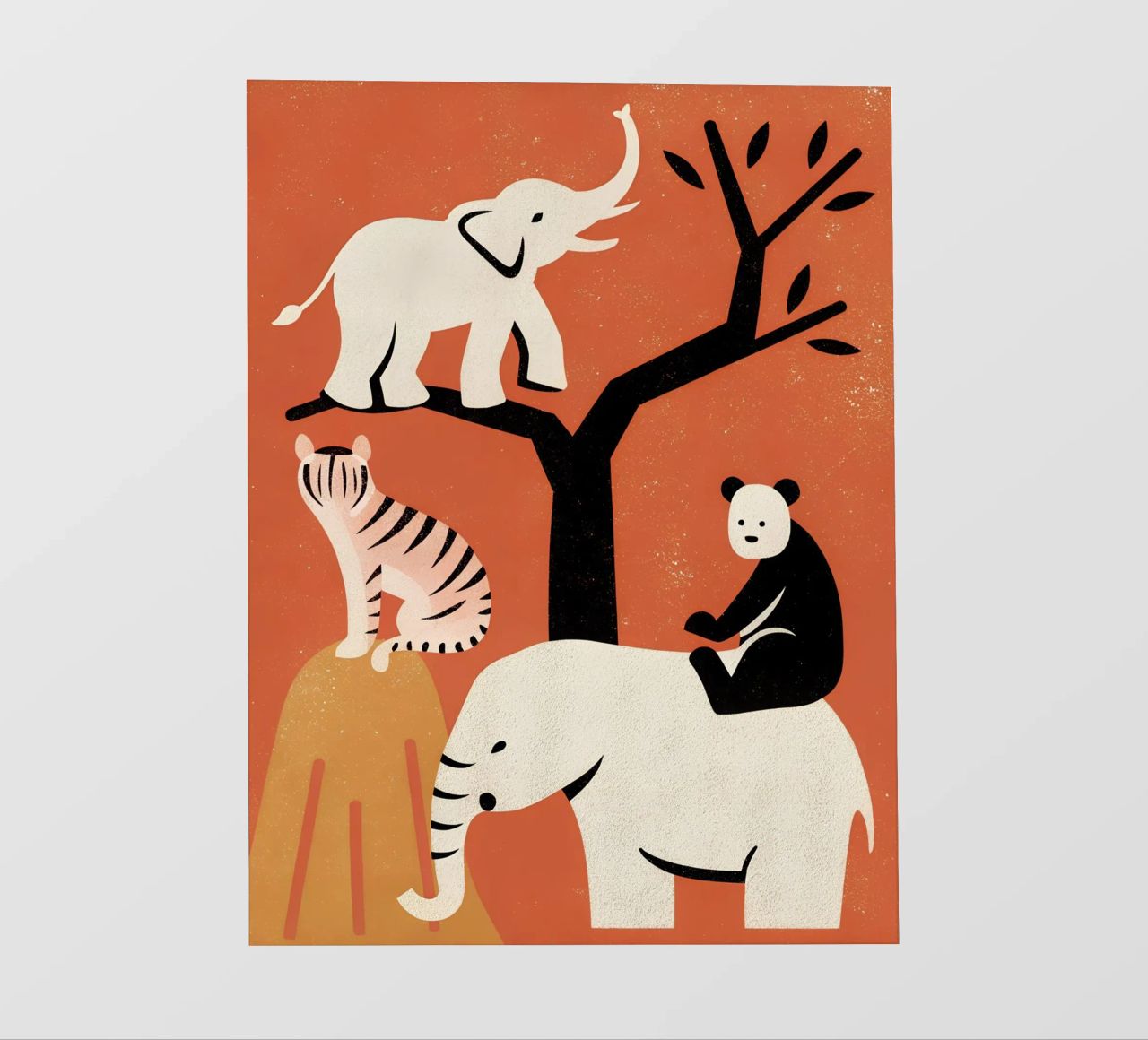Zoo Retro Pop pellicola backlit da THE LATEST SHOP