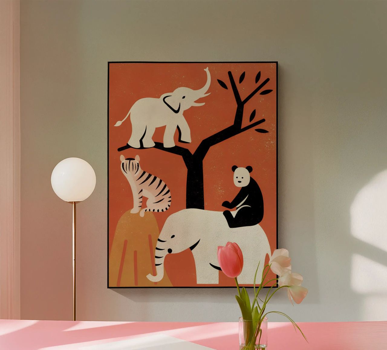 Zoo Retro Pop plexiglass da THE LATEST SHOP