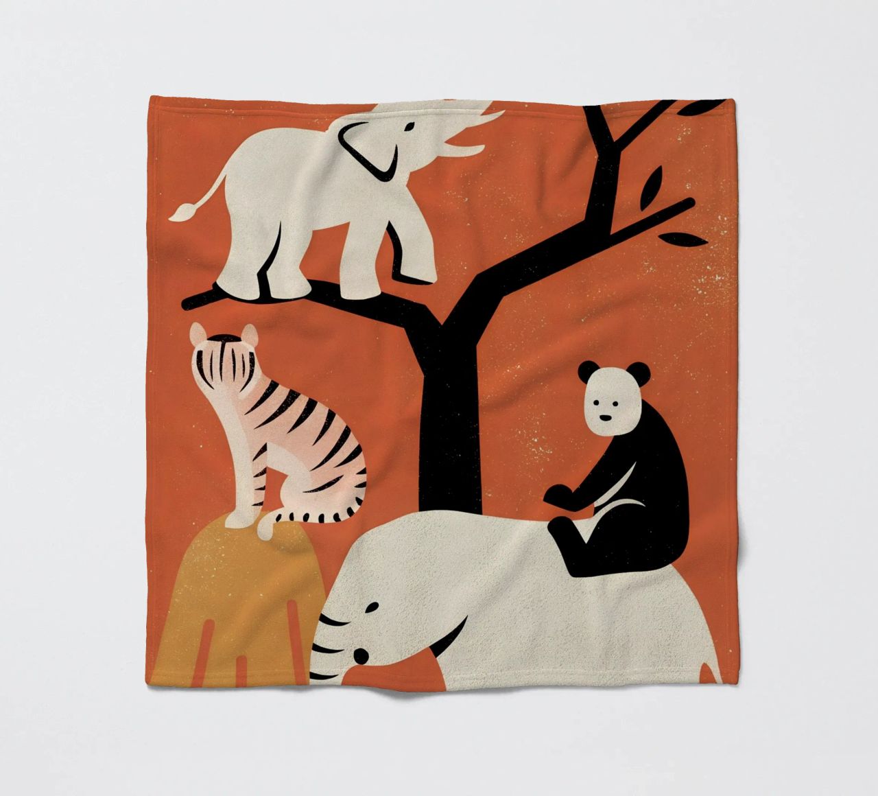 Zoo Retro Pop coperta in pile da THE LATEST SHOP