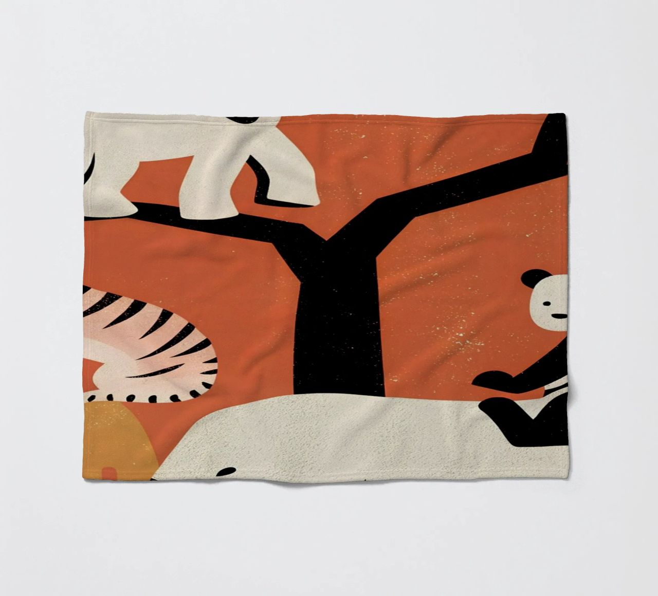Zoo Retro Pop coperta in pile da THE LATEST SHOP