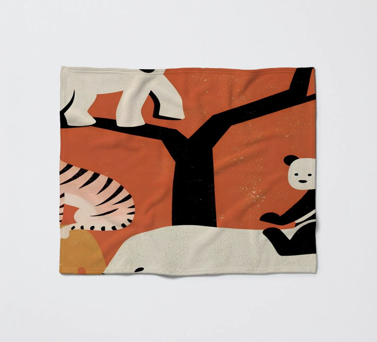 Zoo Retro Pop coperta in pile da THE LATEST SHOP