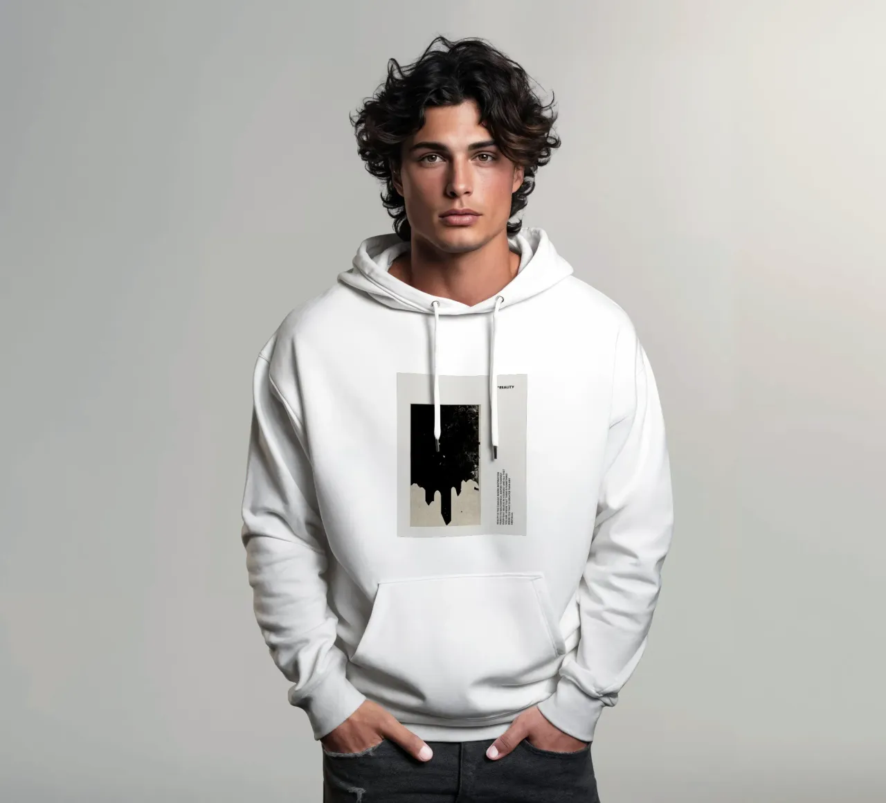 REALITY felpa con cappuccio da Einfach Uebel