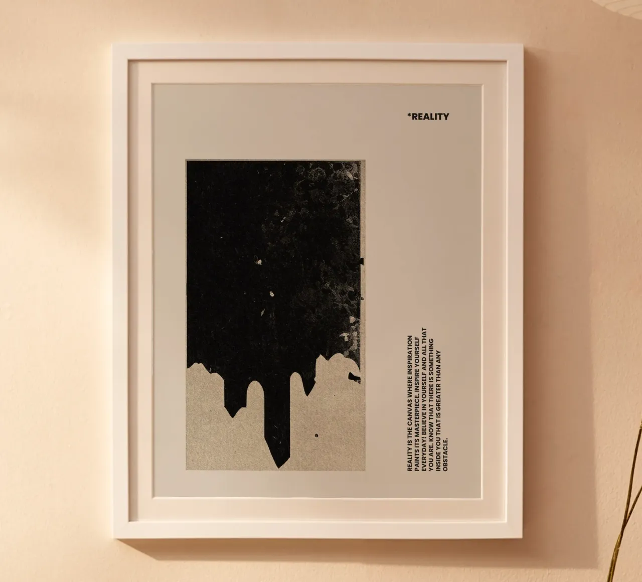 REALITY poster da Einfach Uebel