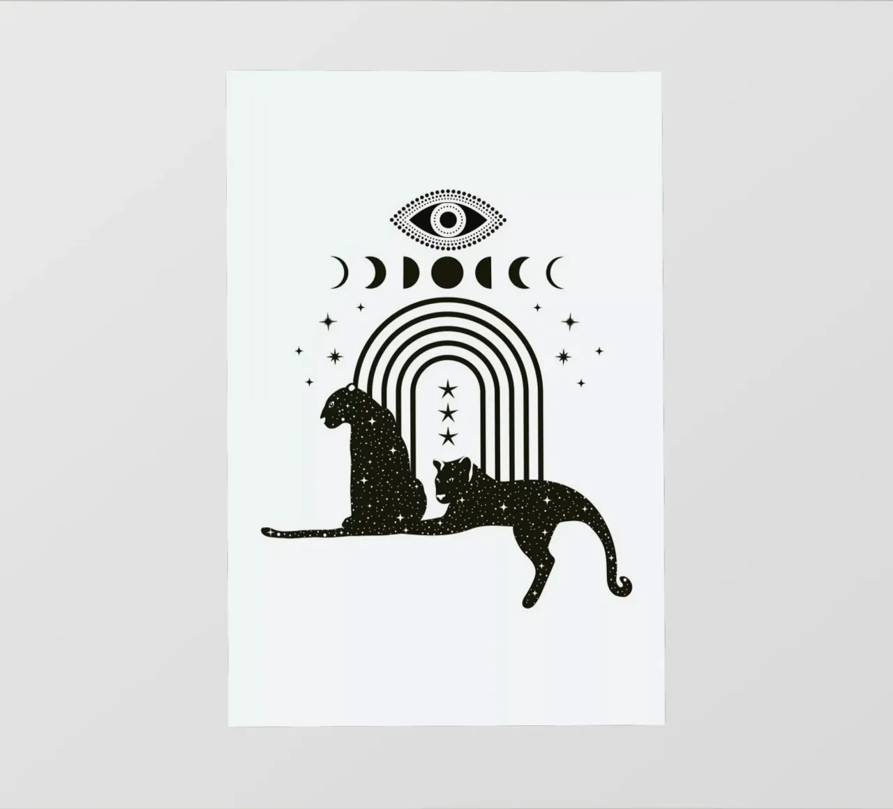 Moon Guardians telo in pvc da cafelab