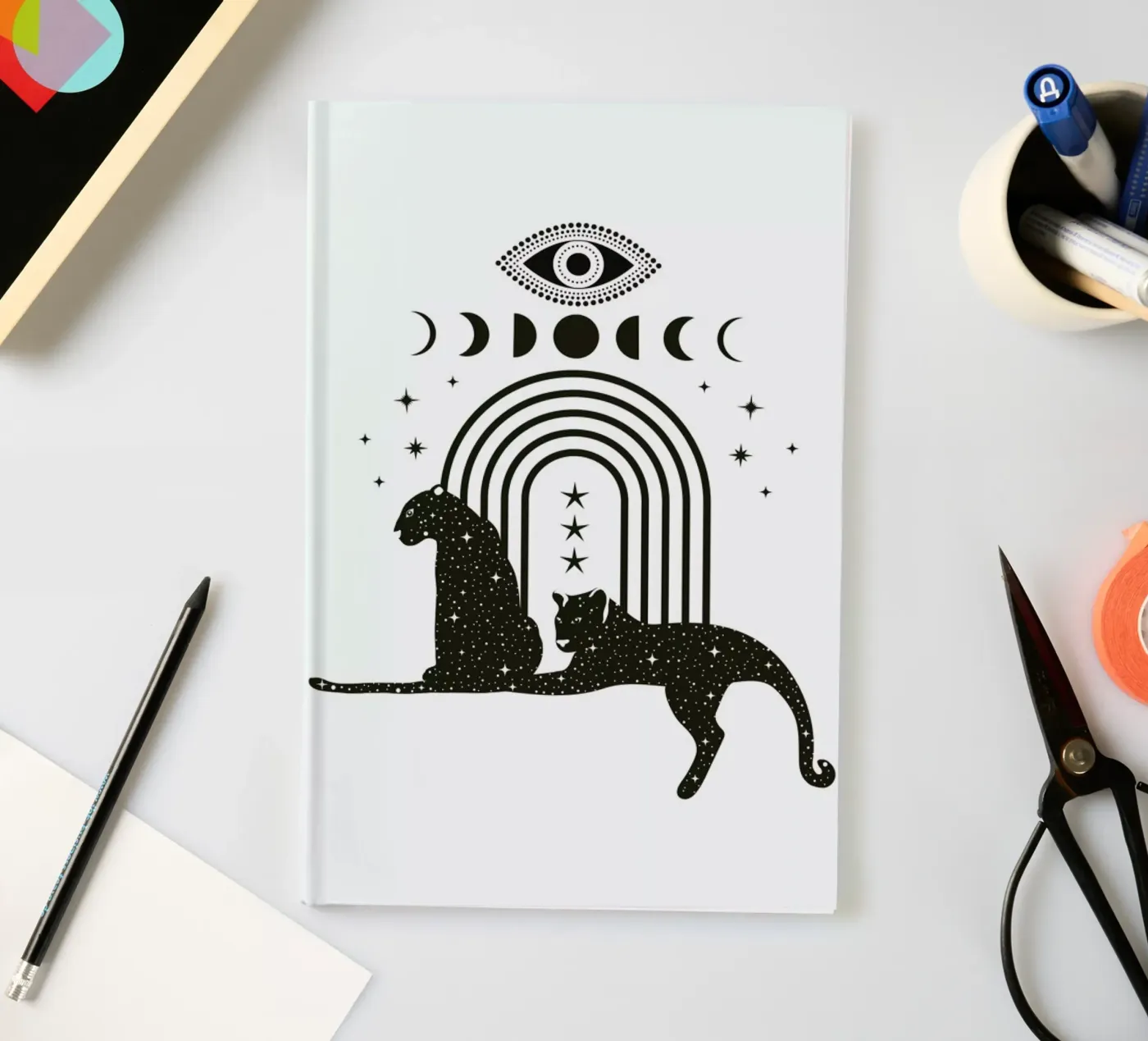 Moon Guardians notebook by cafelab