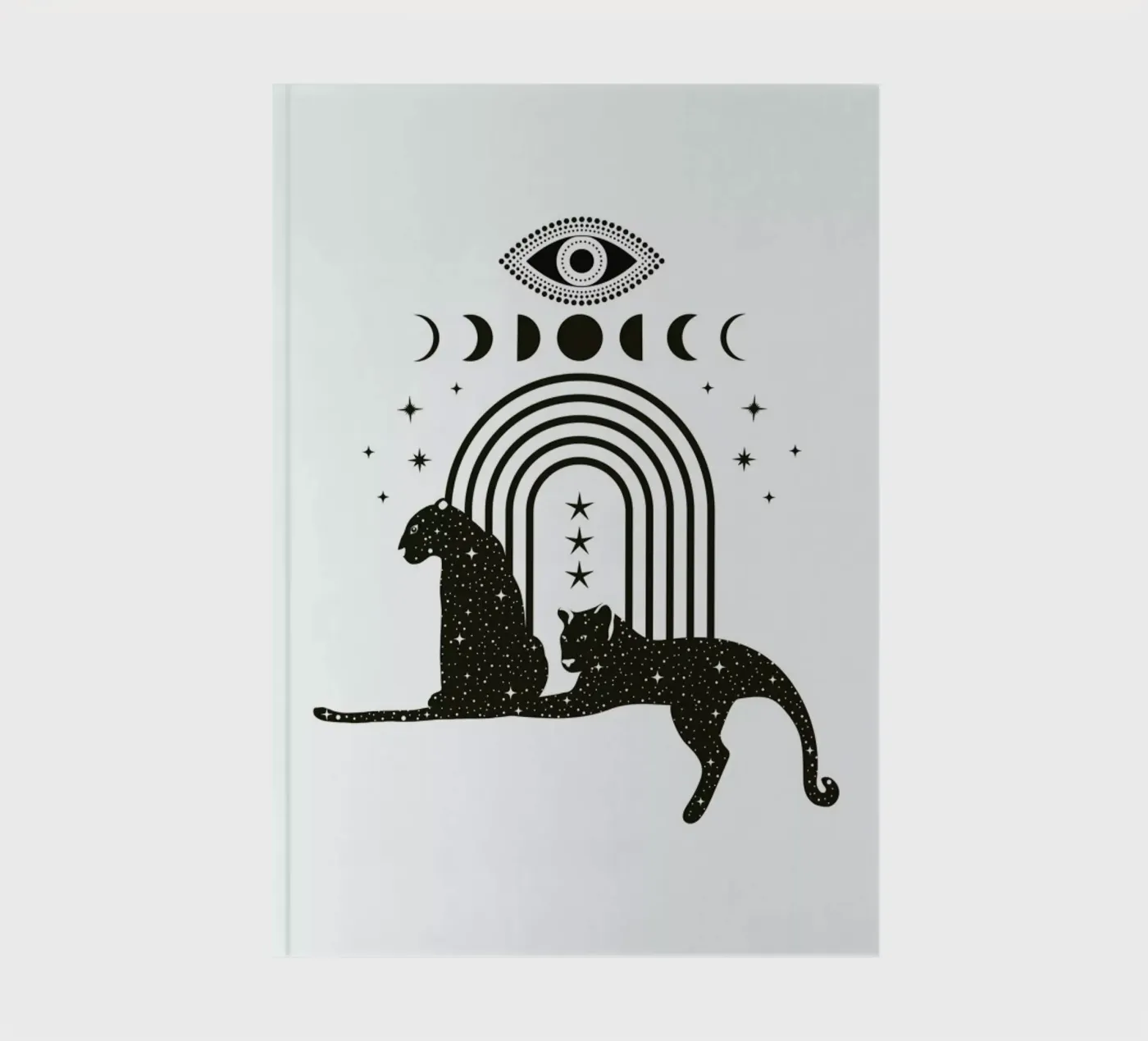 Moon Guardians notebook by cafelab