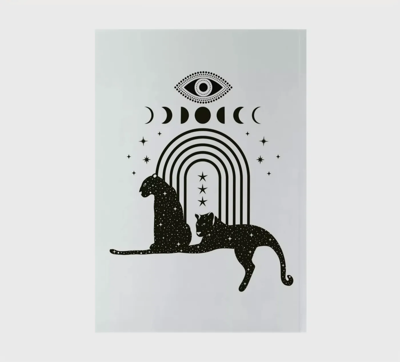 Moon Guardians notebook by cafelab