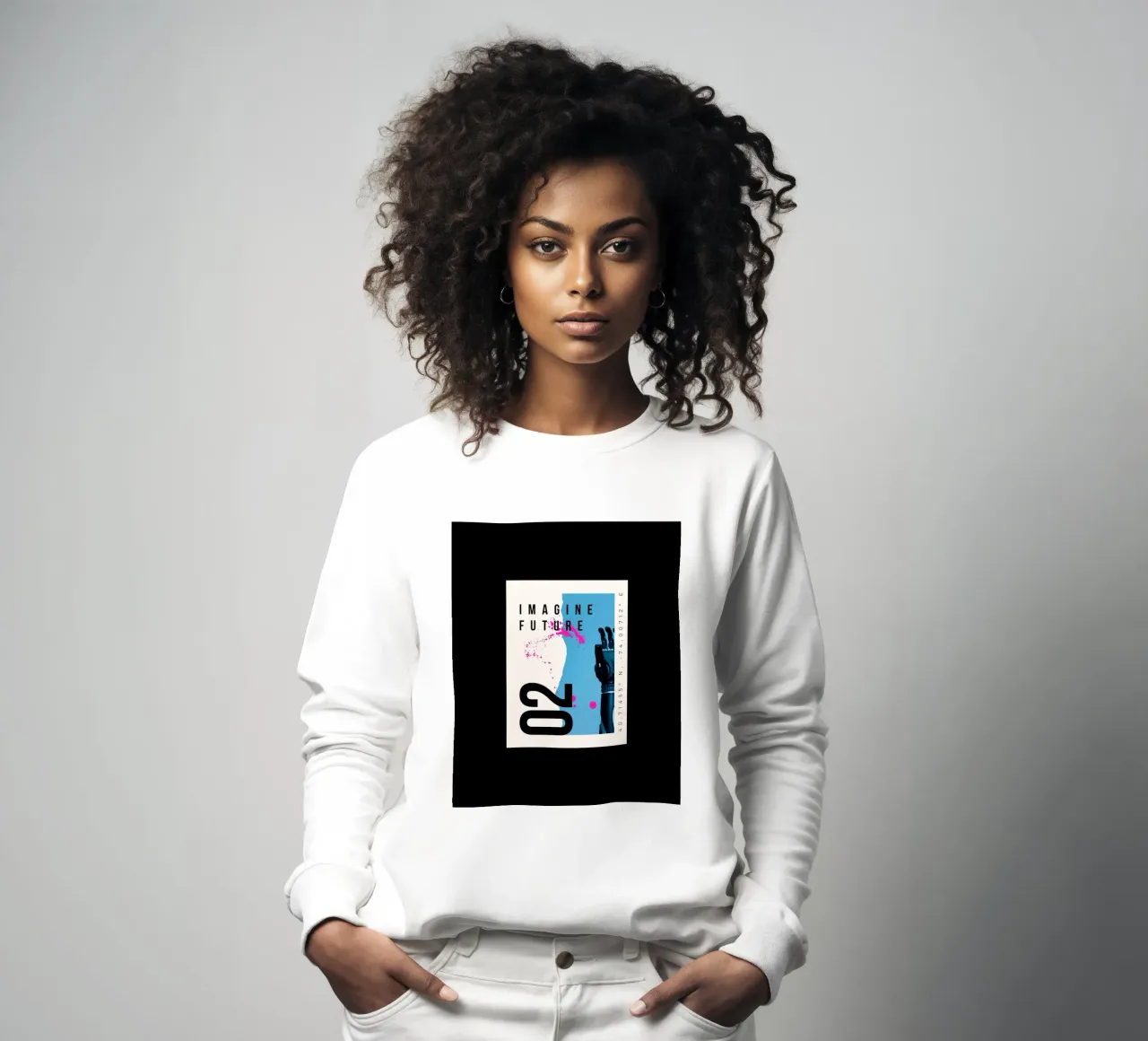 IMAGINE FUTURE sudadera de Einfach Uebel