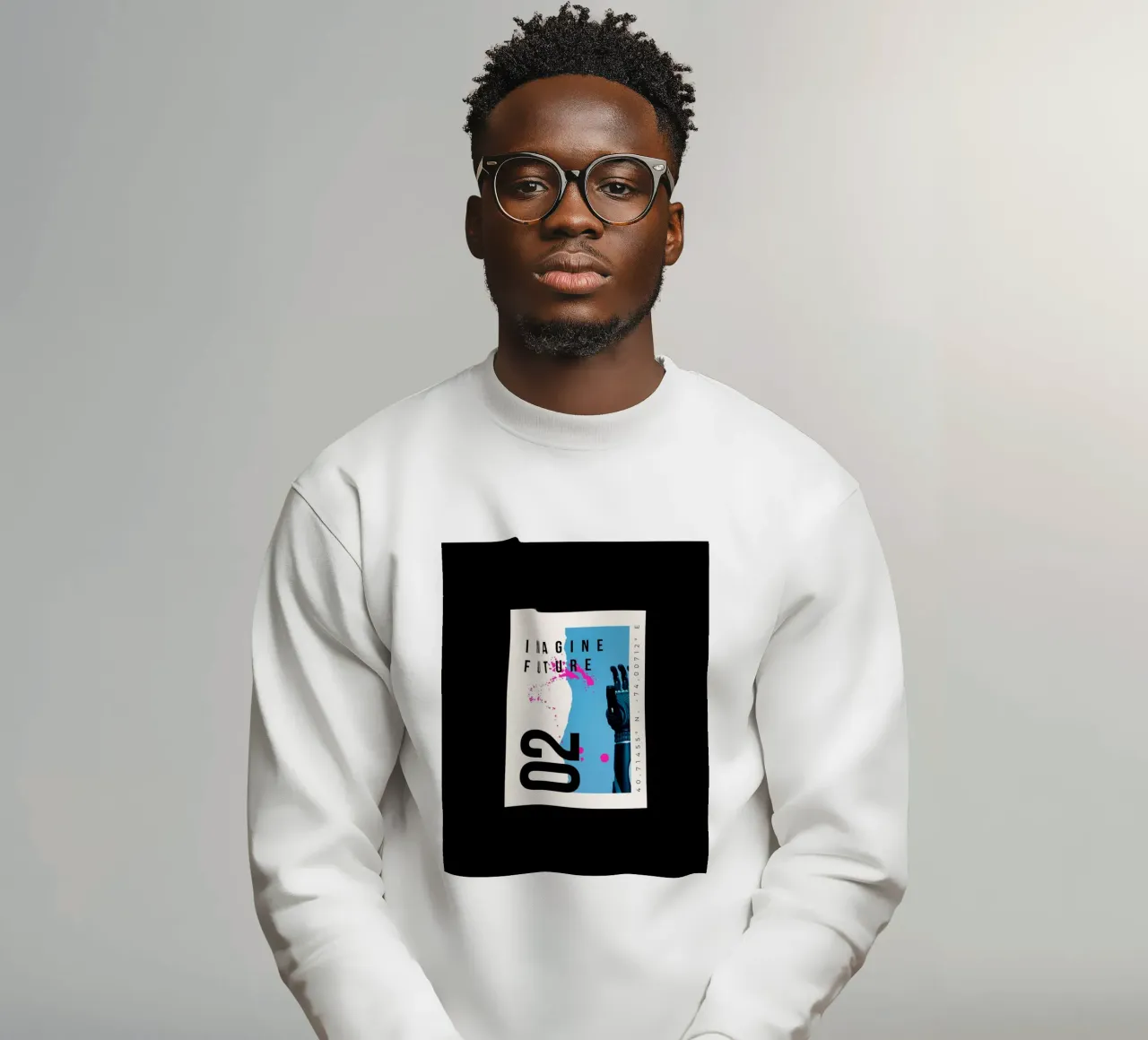 IMAGINE FUTURE sudadera de Einfach Uebel