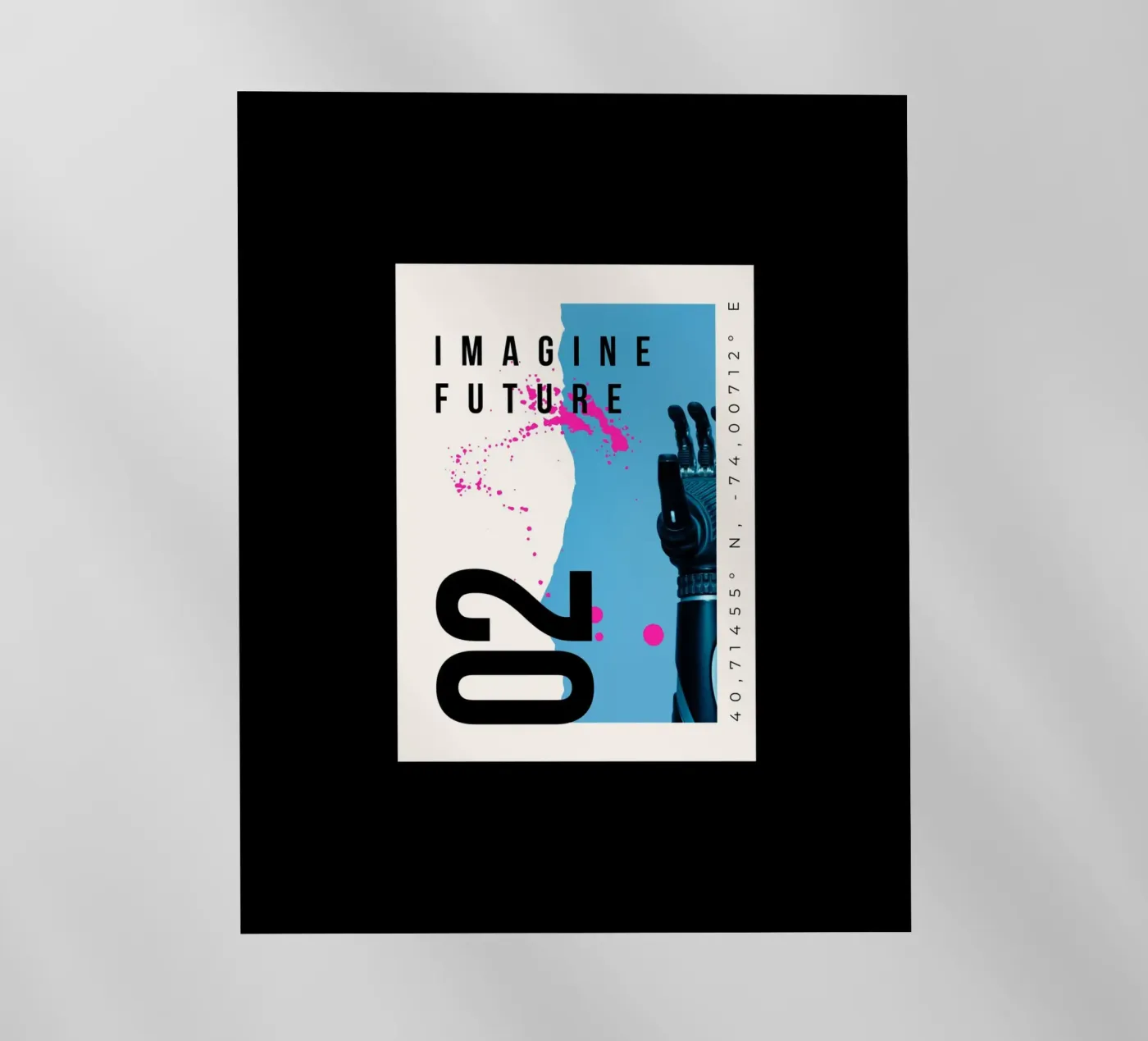 IMAGINE FUTURE pellicola backlit da SMRT STUDIO