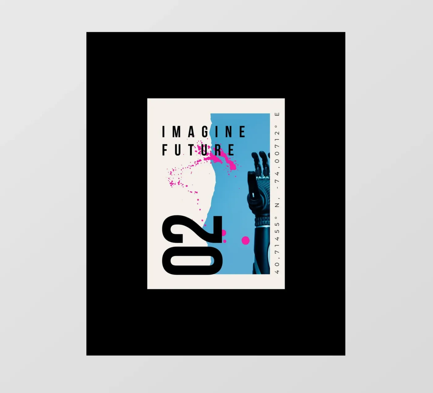 IMAGINE FUTURE pellicola backlit da SMRT STUDIO