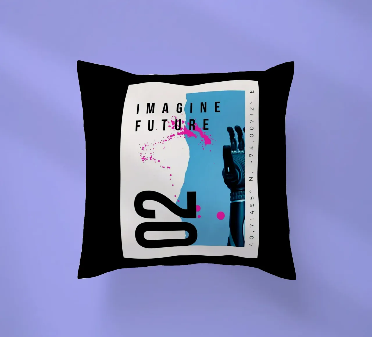 IMAGINE FUTURE cuscino da Einfach Uebel