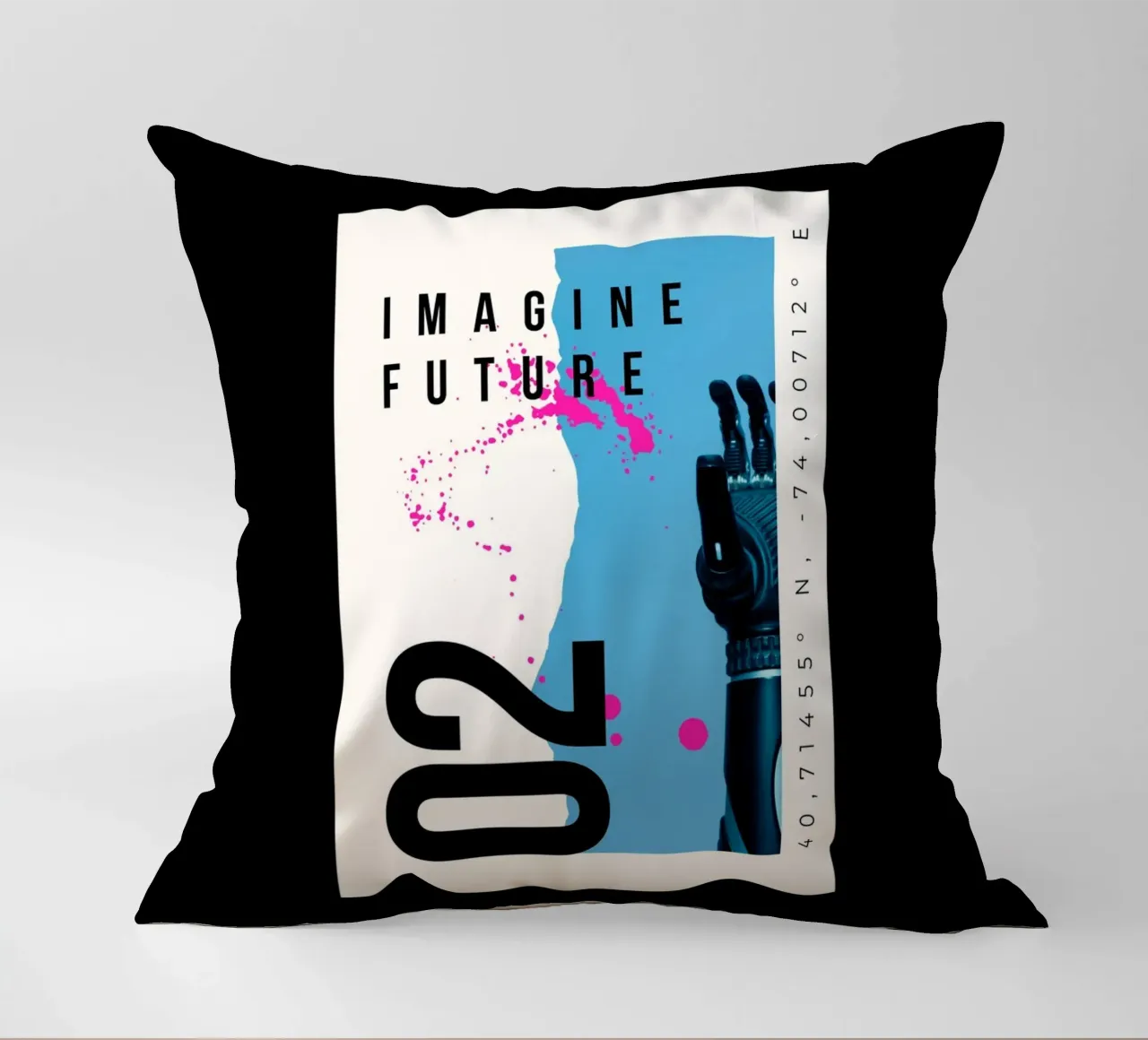 IMAGINE FUTURE cuscino da Einfach Uebel