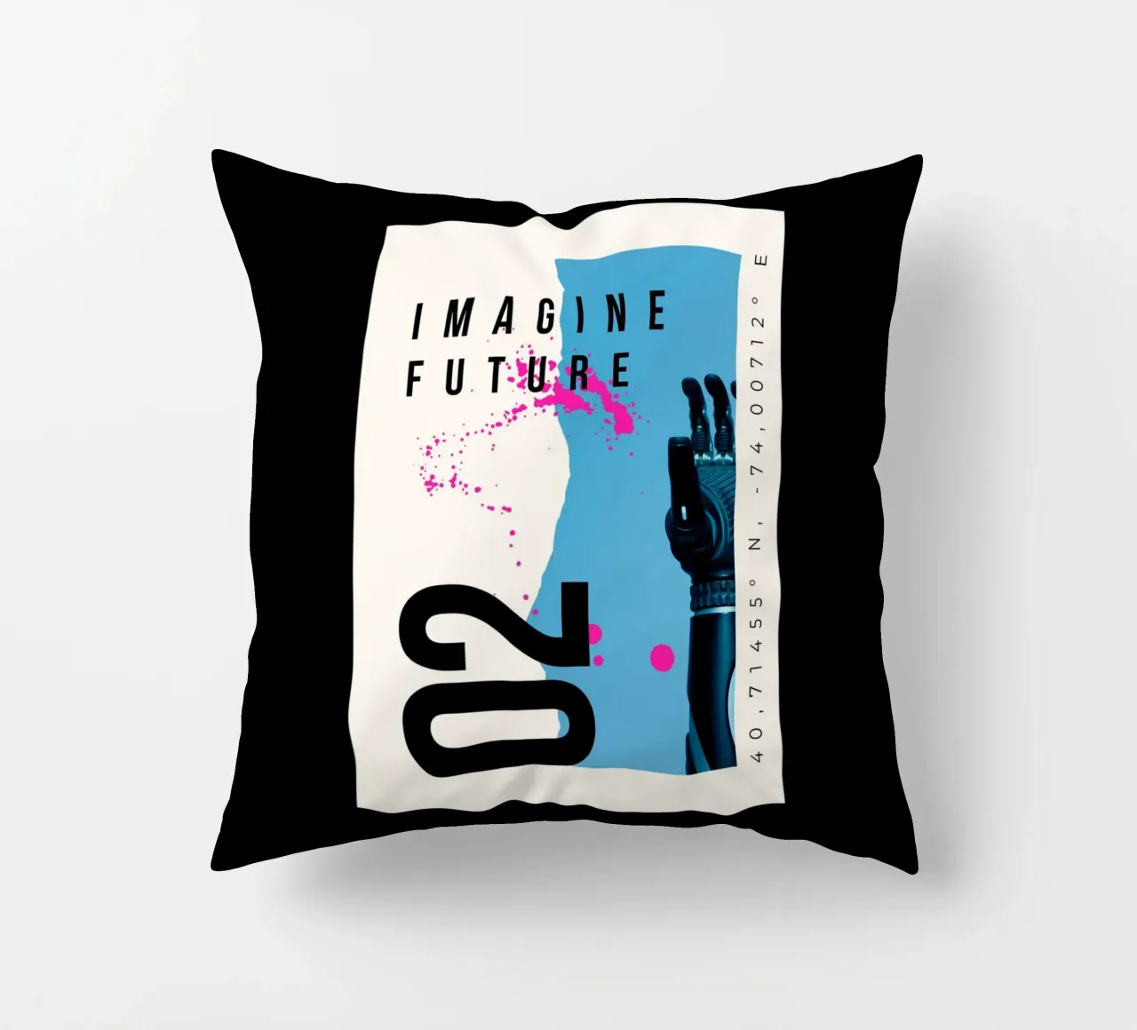 IMAGINE FUTURE cuscino da Einfach Uebel